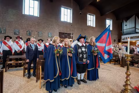 Sfeerbeeld Viering met Gilde-eer