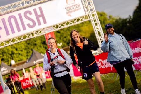 Sfeerbeeld Pink Ribbon Soester Wandelweekend