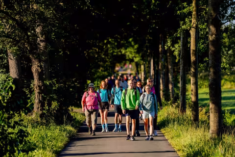 Sfeerbeeld Pink Ribbon Soester Wandelweekend